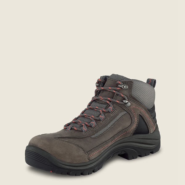 Vandrestøvler Dame - Red Wing Trades - 5-Inch Waterproof Safety Toe - Mørkegrå - NUEGXS-798